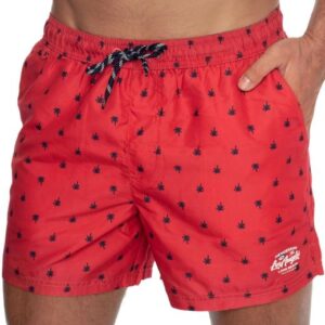 Pánské plavky HENDERSON 41321 Zair červené