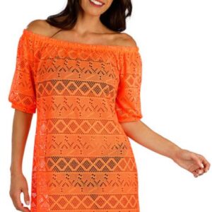 Dámské šaty plážové s krátkým rukávem Litex 6E402