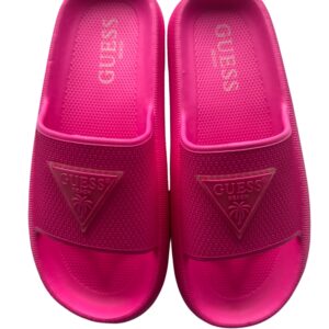 Dámské pantofle Guess Rubber Slippers E6GZ19 růžové