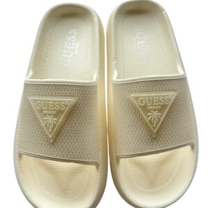 Dámské pantofle Guess Rubber Slippers E6GZ19 smetanové