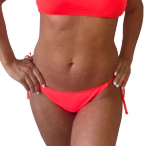 Dámské plavkové kalhotky GUESS E6GO27 Violet NEON